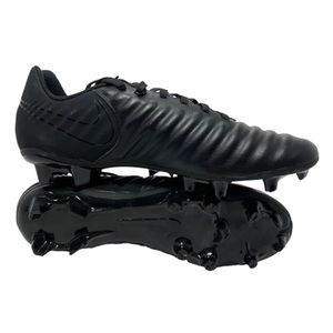 Nike Tiempo Ligera IV FG Black Sports Cleats